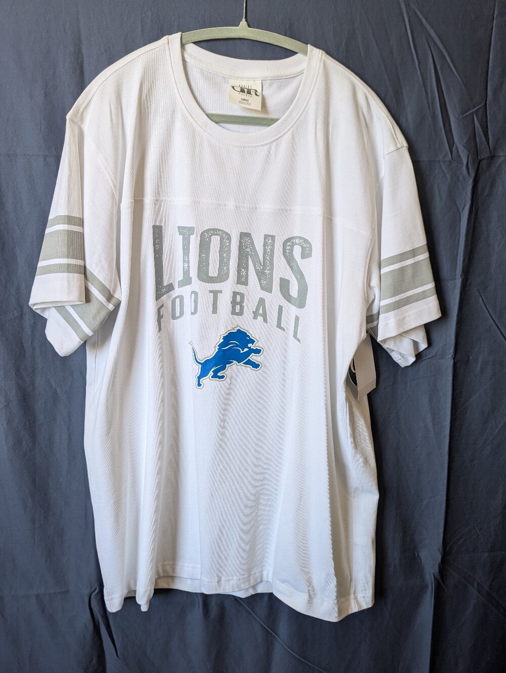 Detroit Lions x Darius Rucker White Football Tee